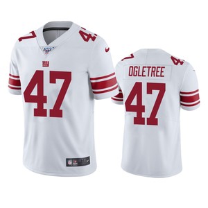 New York Giants Alec Ogletree White 100th Season Vapor Limited Jersey