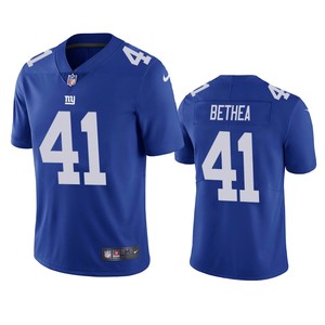 New York Giants Antoine Bethea Blue Vapor Limited Jersey