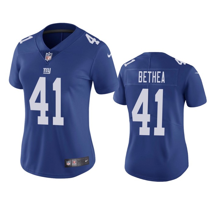 New York Giants Antoine Bethea Royal Vapor Limited Jersey