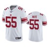 New York Giants David Mayo White 100th Season Vapor Limited Jersey
