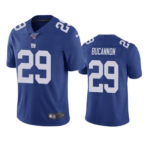 New York Giants Deone Bucannon Royal 100th Season Vapor Limited Jersey