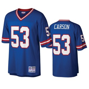 New York Giants Harry Carson Royal Legacy Replica Jersey