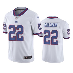 New York Giants Wayne Gallman White Nike Color Rush Limited Jersey