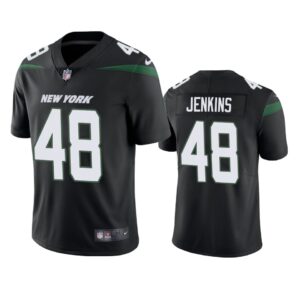 New York Jets #48 Jordan Jenkins Black Vapor Untouchable Limited Jersey - Mens - Cocomos