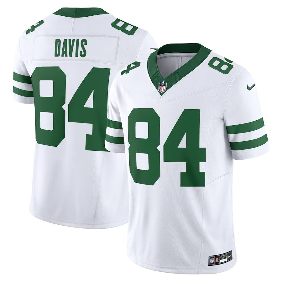 New York Jets #84 Corey Davis Legacy Vapor Fuse Limited Jersey - White - Cocomos