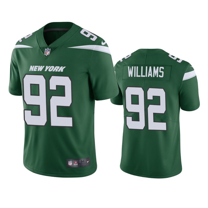 New York Jets #92 Leonard Williams Green Vapor Untouchable Limited Jersey - Mens