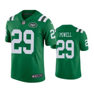 New York Jets Bilal Powell Green Nike Color Rush Limited Jersey - Cocomos