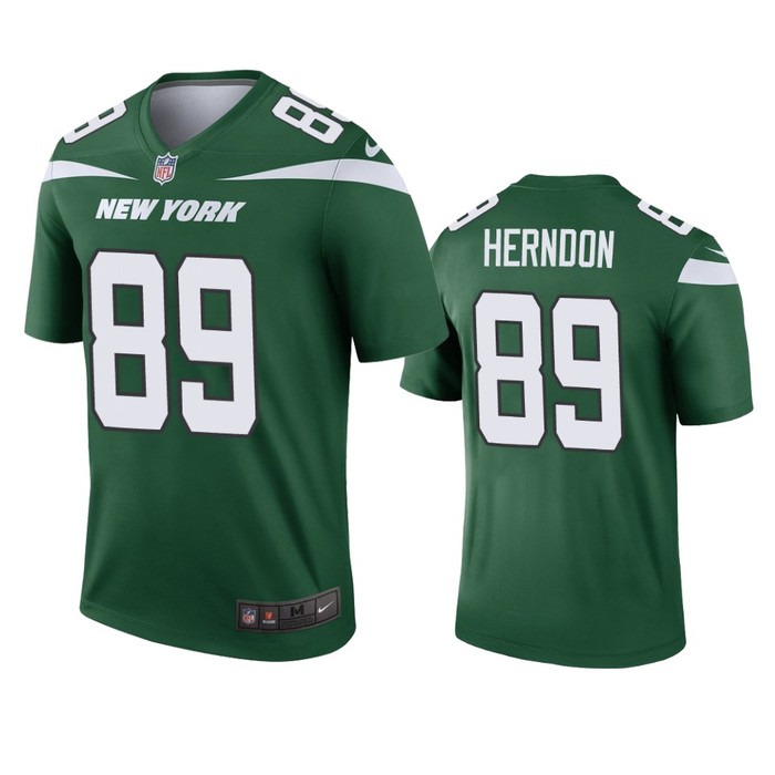 New York Jets Chris Herndon Green 2019 Legend Jersey - Mens