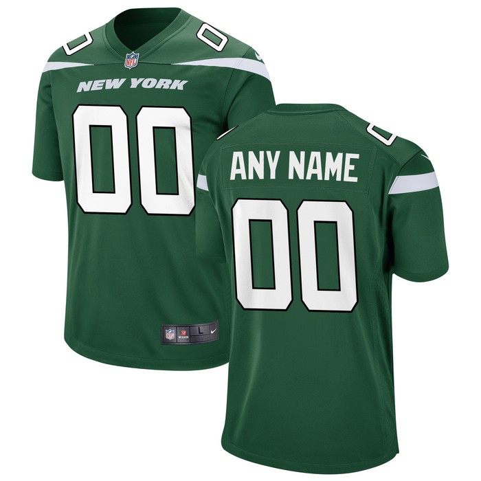 New York Jets Custom Game Jersey Gotham Green Custom Jerseys Nfl