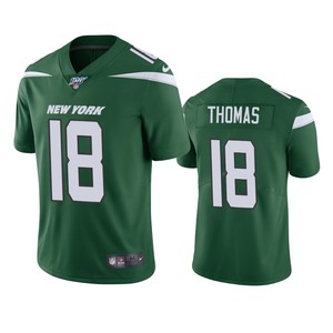 New York Jets Demaryius Thomas Green 100th Season Vapor Limited Jersey