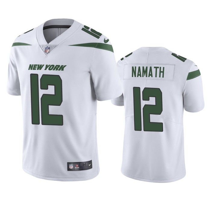 New York Jets Joe Namath White 2019 Vapor Untouchable Limited Jersey - Mens