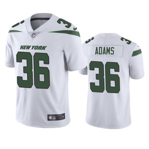 New York Jets Josh Adams White Vapor Limited Jersey - Cocomos