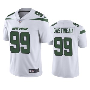 New York Jets Mark Gastineau White 2019 Vapor Untouchable Limited Jersey - Mens