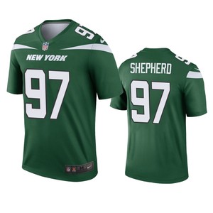 New York Jets Nathan Shepherd Green 2019 Legend Jersey - Mens