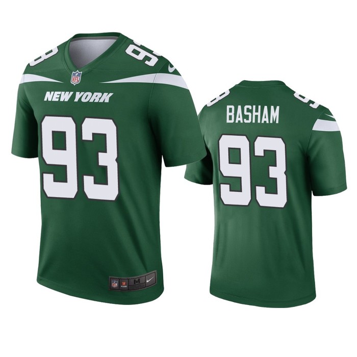 New York Jets Tarell Basham Green 2019 Legend Jersey - Mens