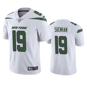 New York Jets Trevor Siemian White 2019 Vapor Untouchable Limited Jersey - Mens