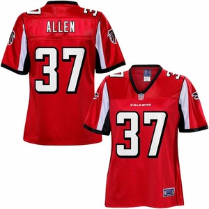 Nfl Pro Line Womens Atlanta Falcons Ricardo Allen Team Color Jersey