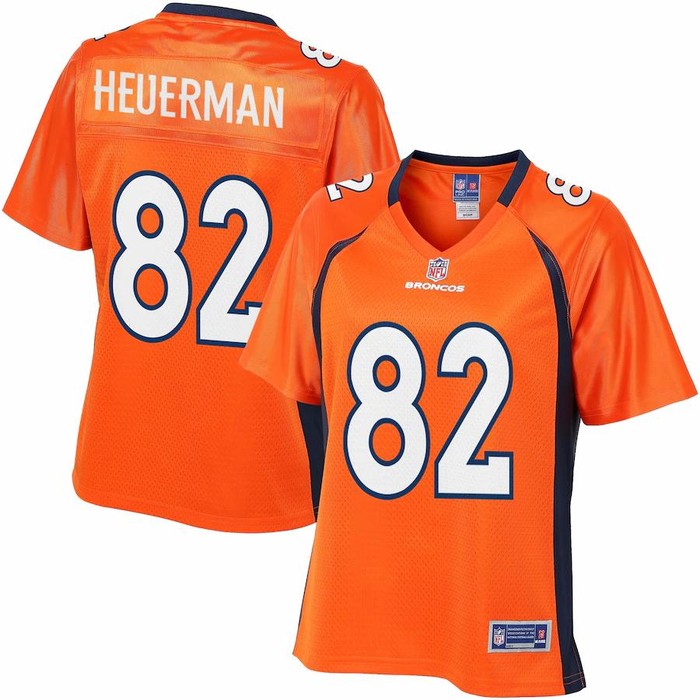 Nfl Pro Line Womens Denver Broncos Jeff Heuerman Team Color Jersey