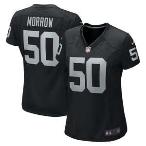 Nicholas Morrow Las Vegas Raiders Womens Game Jersey - Black Nfl