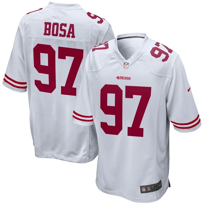 Nick Bosa San Francisco 49ers Nike Game Jersey - White