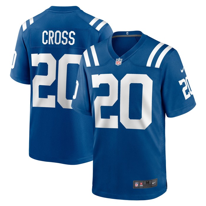 Nick Cross Indianapolis Colts Player Game Jersey - Royal Nfl