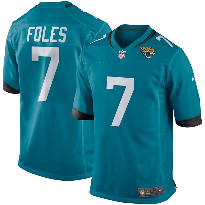 Nick Foles Jacksonville Jaguars Nike Game Jersey - Teal