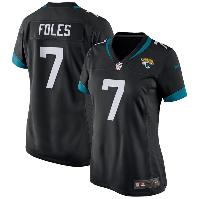 Nick Foles Jacksonville Jaguars Nike Womens Game Jersey - Black