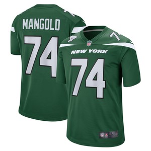 Nick Mangold New York Jets Retired Player Jersey - Gotham Green Nfl