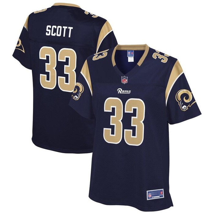 Nick Scott Los Angeles Rams Nfl Pro Line Womens Player Jersey - Navy - Cocomos