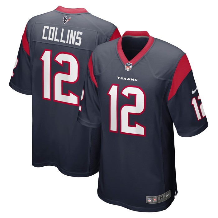 Nico Collins Houston Texans Game Jersey - Navy Nfl