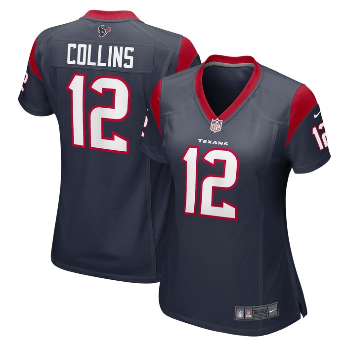 Nico Collins Houston Texans Womens Game Jersey - Navy Nfl