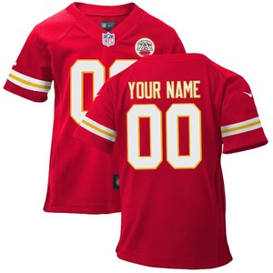 Nike Kansas City Chiefs Infant Customized Game Team Color Jersey