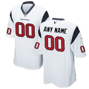 Nike Mens Houston Texans Customized Game White Jersey