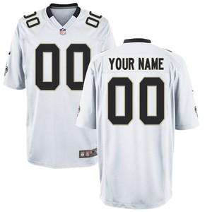 Nike New Orleans Saints Custom Youth Game Jersey - Cocomos