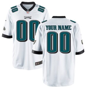 Nike Philadelphia Eagles Custom Youth Game Jersey - Cocomos