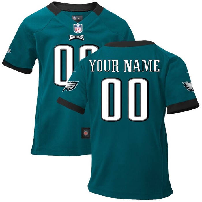 Nike Philadelphia Eagles Infant Customized Game Team Color Jersey