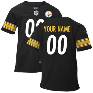 Nike Pittsburgh Steelers Infant Customized Game Team Color Jersey