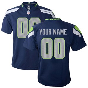 Nike Toddler Seattle Seahawks Customized Team Color Game Jersey