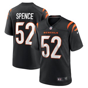 Noah Spence Cincinnati Bengals Game Jersey - Black Nfl