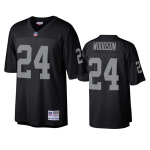 Oakland Raiders Charles Woodson Black Legacy Replica Jersey