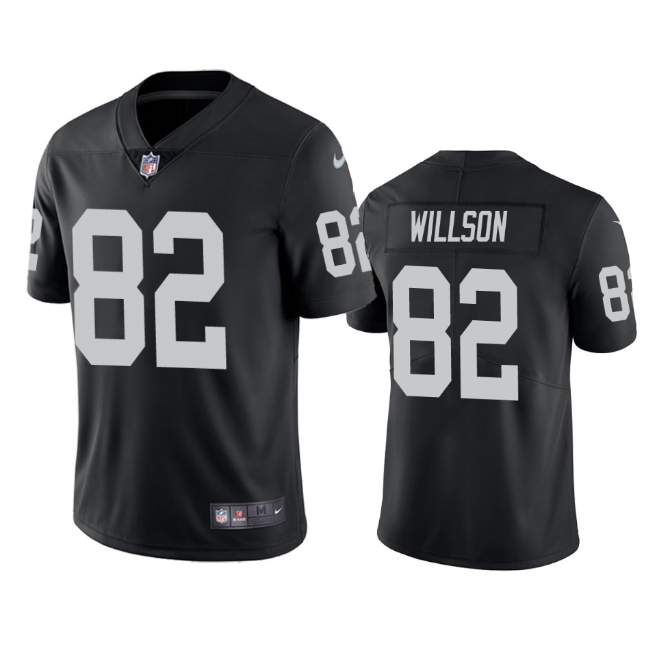 Oakland Raiders Luke Willson Black Vapor Limited Jersey - Cocomos