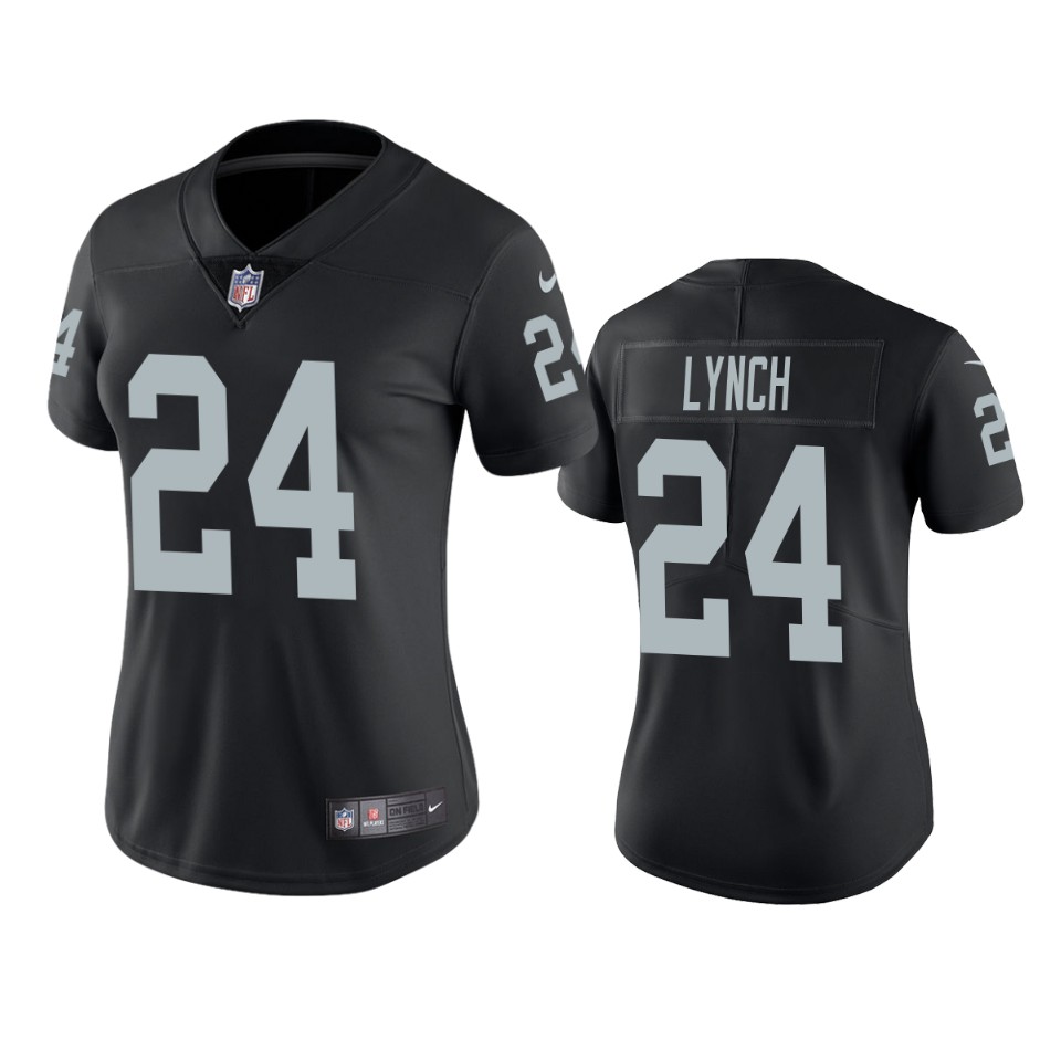 Oakland Raiders Marshawn Lynch Black Vapor Limited Jersey - Cocomos