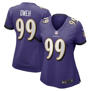 Odafe Oweh Baltimore Ravens Womens Game Jersey - Purple Nfl