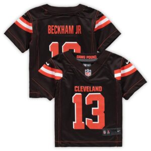 Odell Beckham Jr. Cleveland Browns Nike Infant Game Jersey - Brown - Cocomos