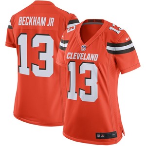 Odell Beckham Jr Cleveland Browns Nike Womens Game Jersey - Orange