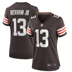 Odell Beckham Jr. Cleveland Browns Womens Game Jersey - Brown Nfl