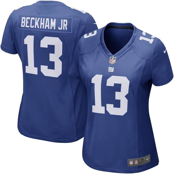 Odell Beckham Jr. New York Giants Nike Womens Game Jersey - Royal Blue