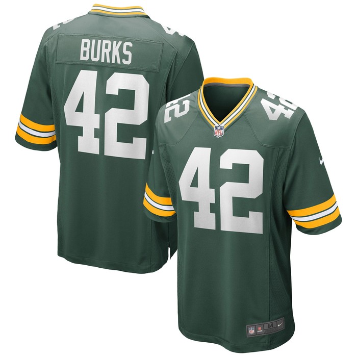 Oren Burks Green Bay Packers Game Jersey - Green Nfl