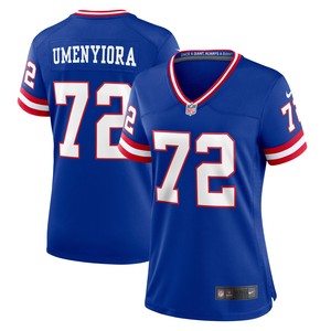 Osi Umenyiora New York Giants Womens Classic Retired Player Game Jersey - Royal Nfl