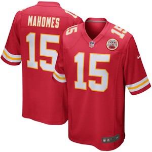 Patrick Mahomes Kansas City Chiefs Game Player Jersey Red Nfl